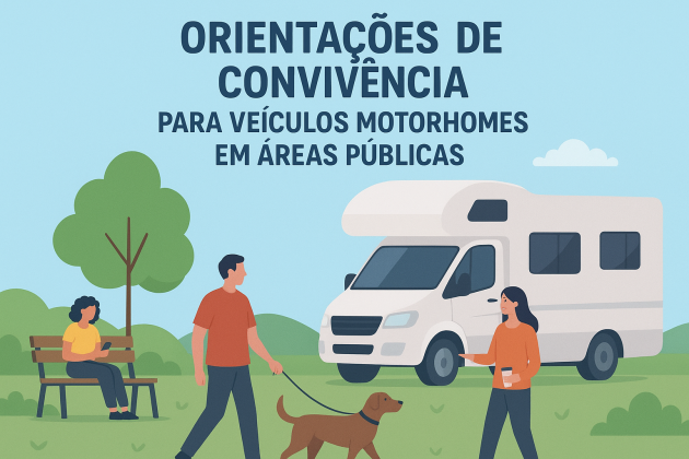 Orientações de Convivência para Veículos Motorhomes em Áreas Públicas